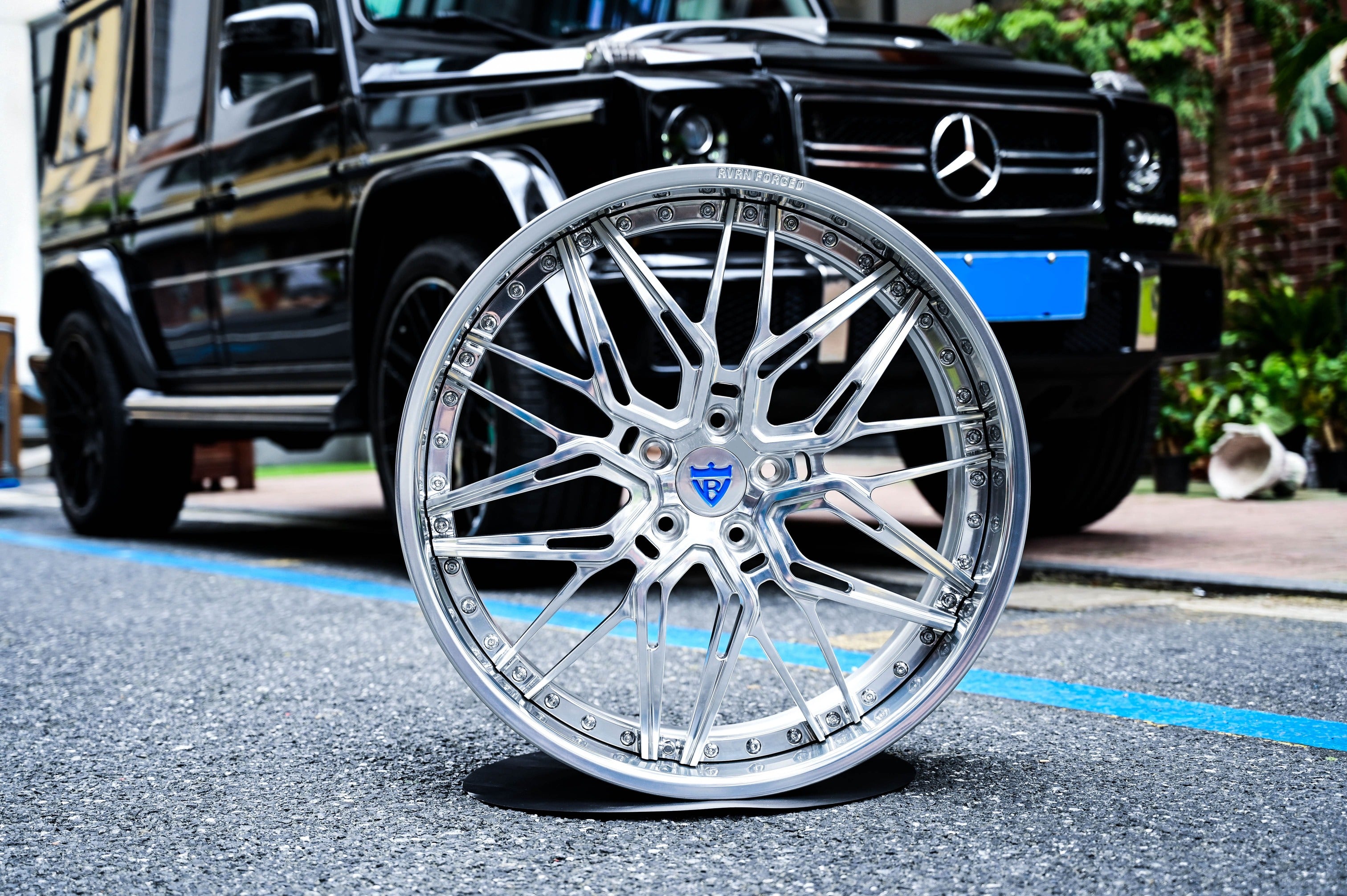 Chevy Camaro wheels-deep dish custom polish forged wheels-RV-T081 