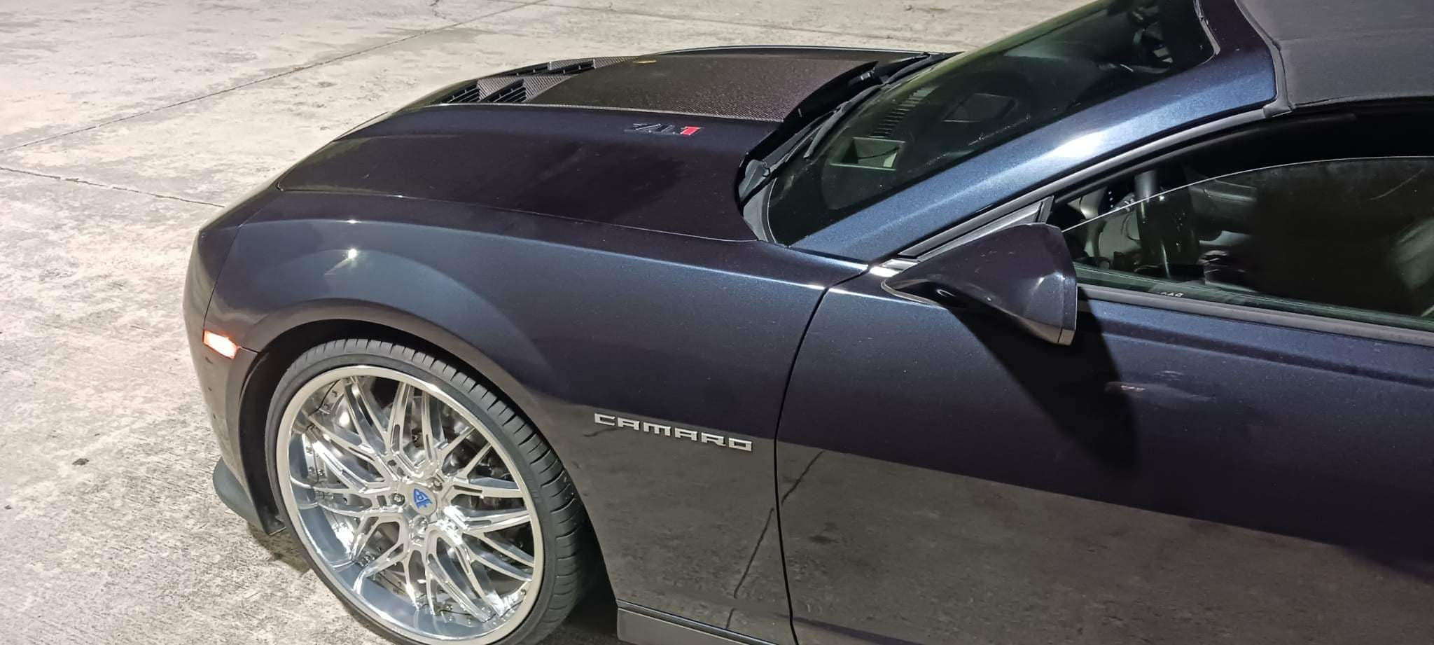 Chevy Camaro wheels-deep dish custom polish forged wheels-RV-T081 