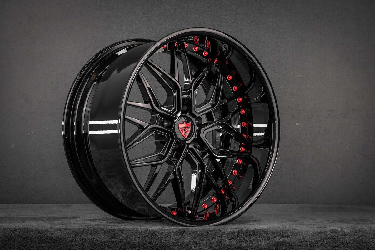 2020 Dodge Charger Scat Pack Widebody Custom 2-Piece Wheels: RV-T081 Deep Lip