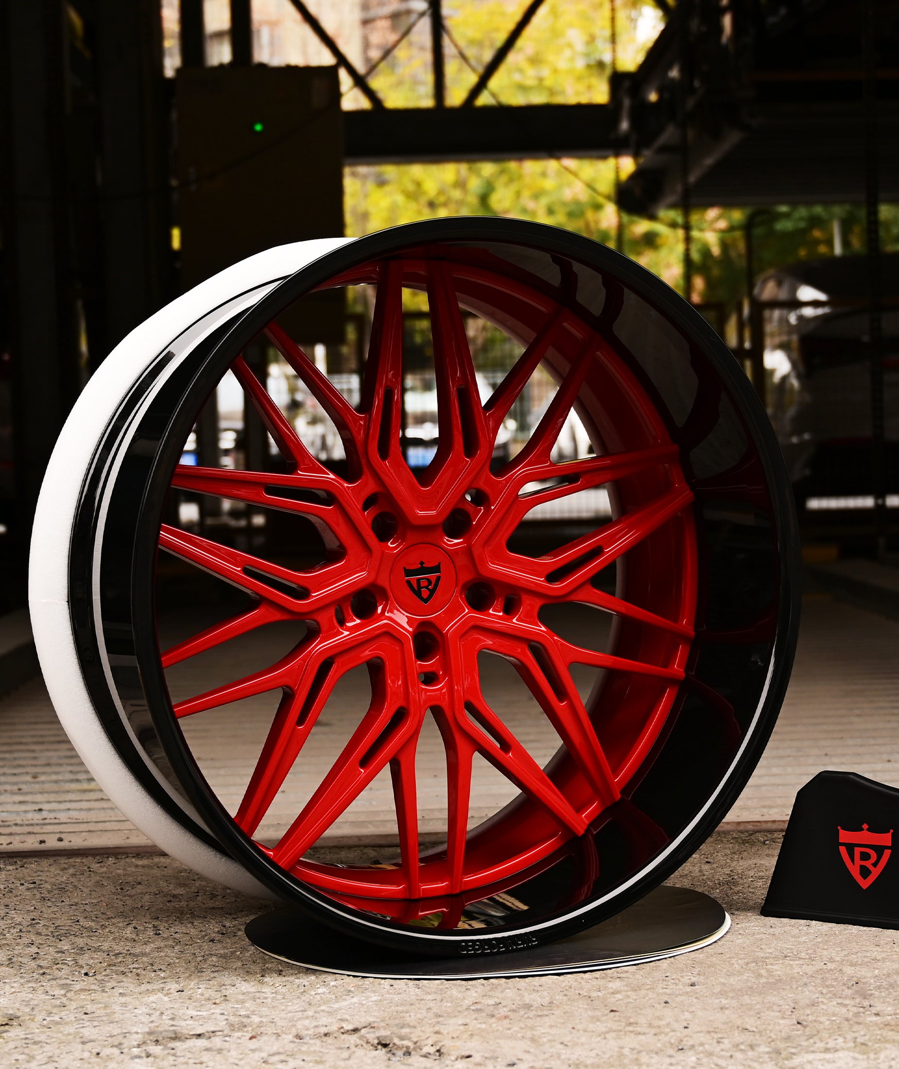 RV-T081 Custom Camaro Deep Dish Forged Wheels
