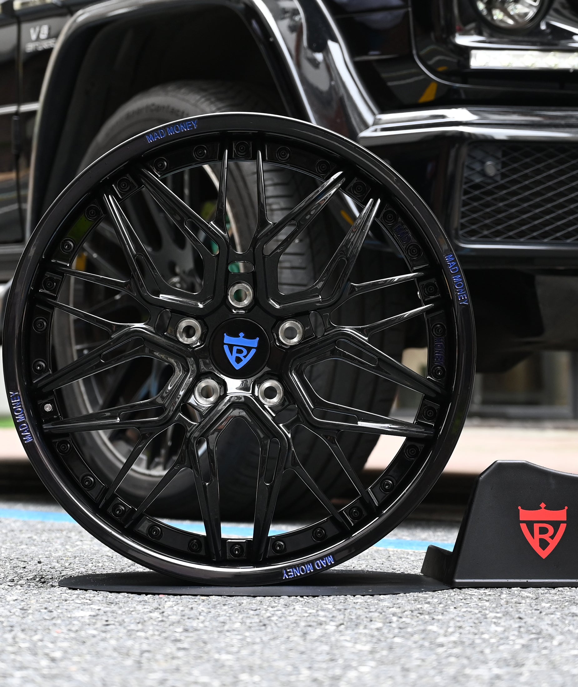 RV-T081 Custom Camaro Deep Dish Forged Wheels