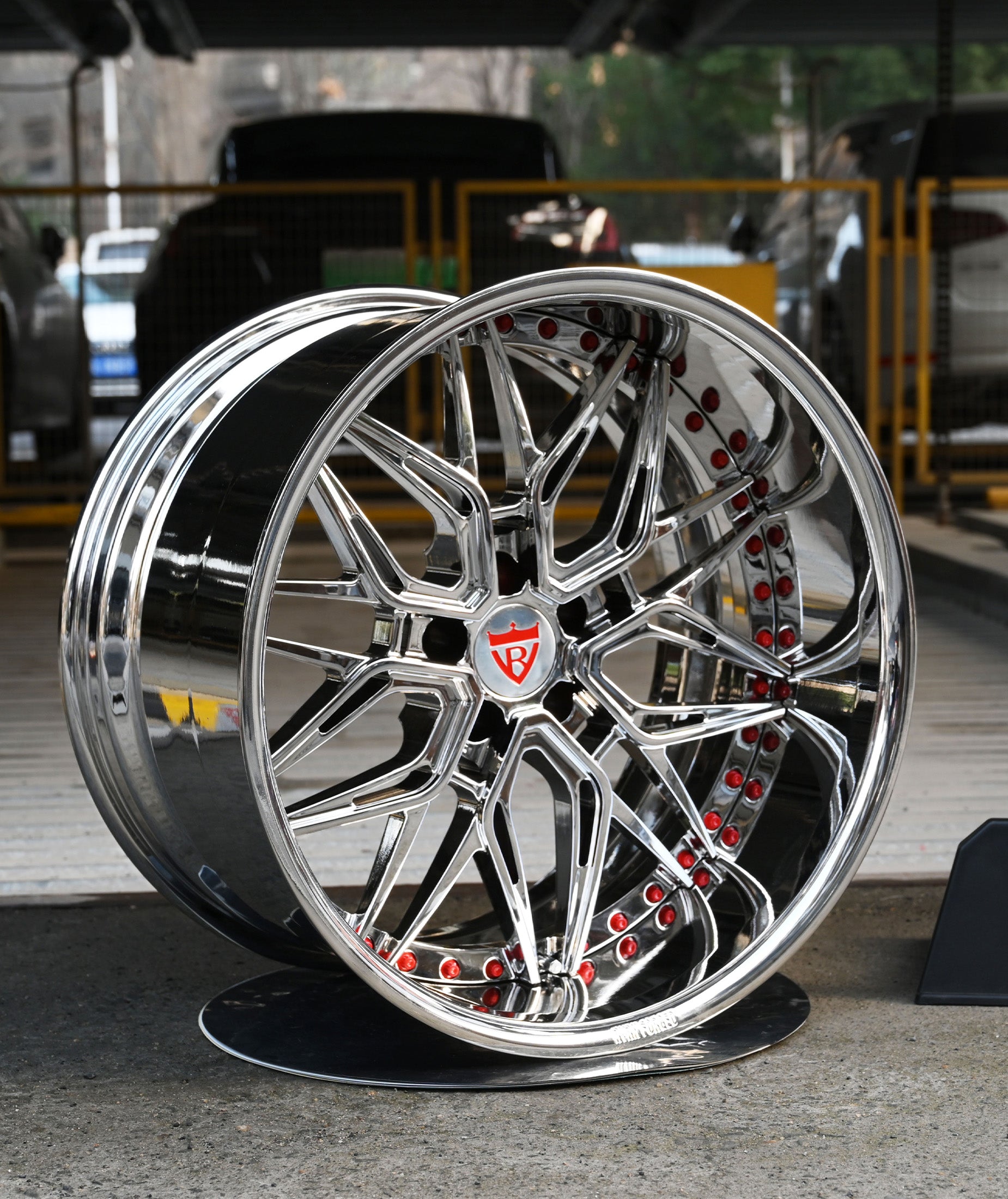 RV-T081 Custom Camaro Deep Dish Forged Wheels