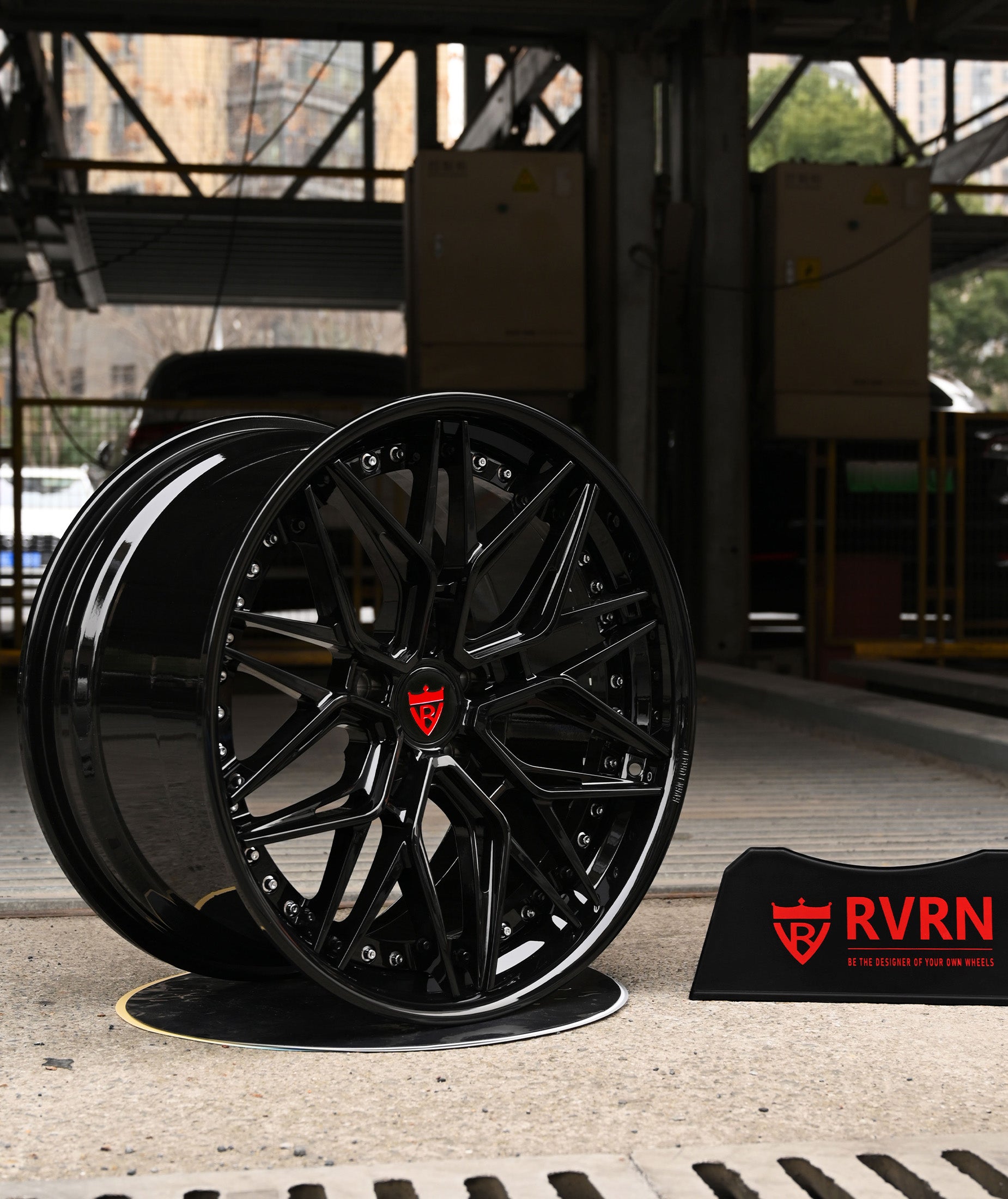 RV-T081 Custom Camaro Deep Dish Forged Wheels