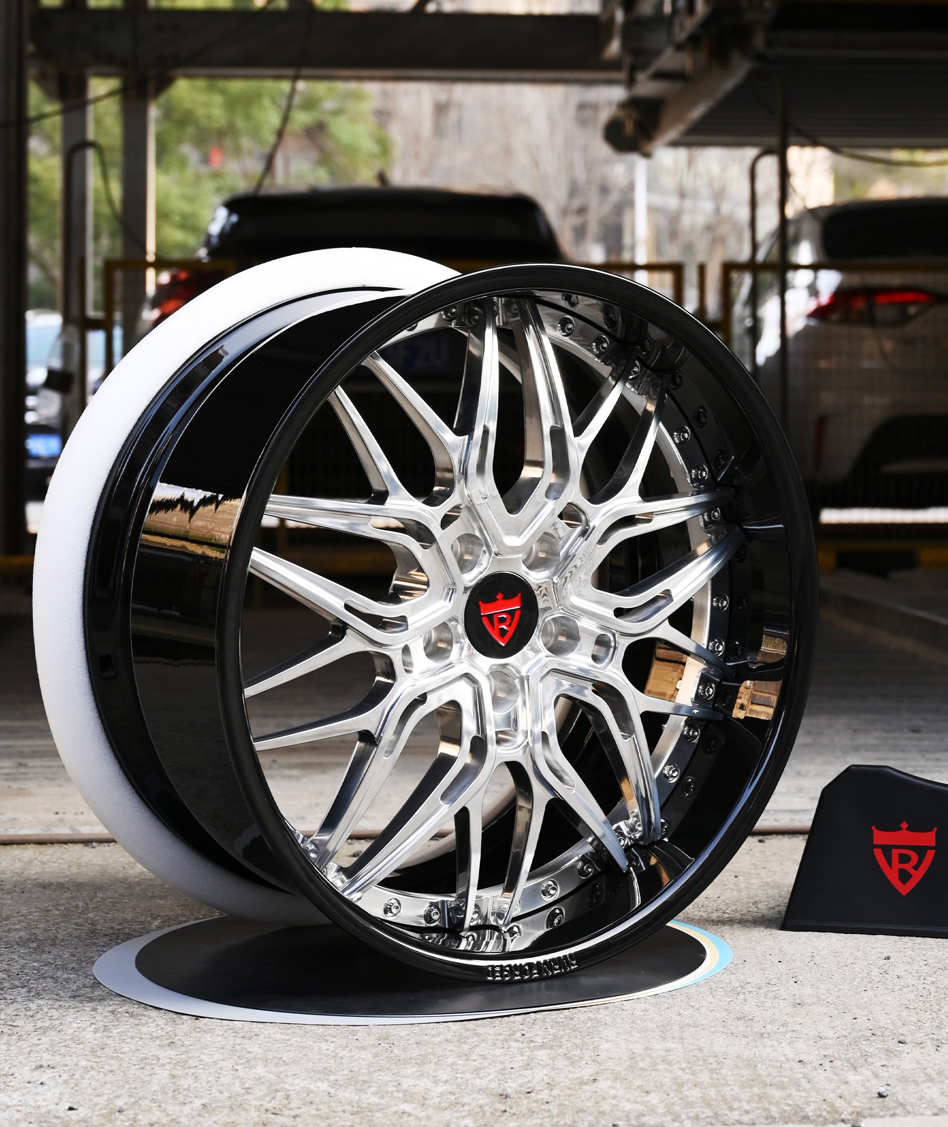 RV-T081 Custom Camaro Deep Dish Forged Wheels