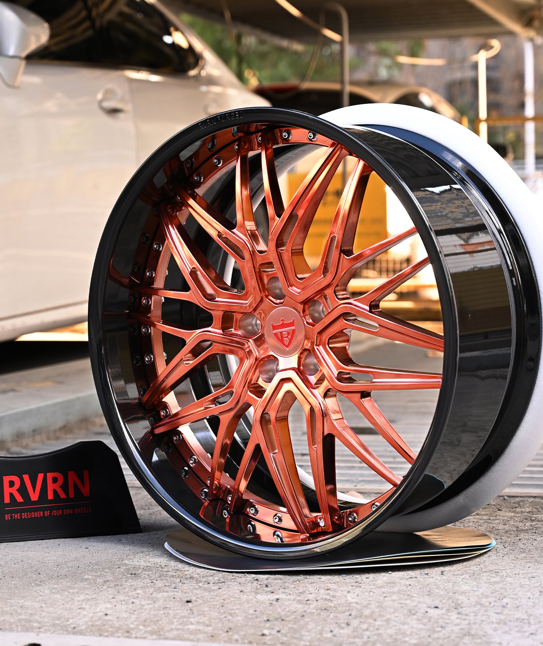 RV-T081 Custom Camaro Deep Dish Forged Wheels
