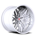 Gloss white deep dish forged wheels RV-T081 – clean minimalist render