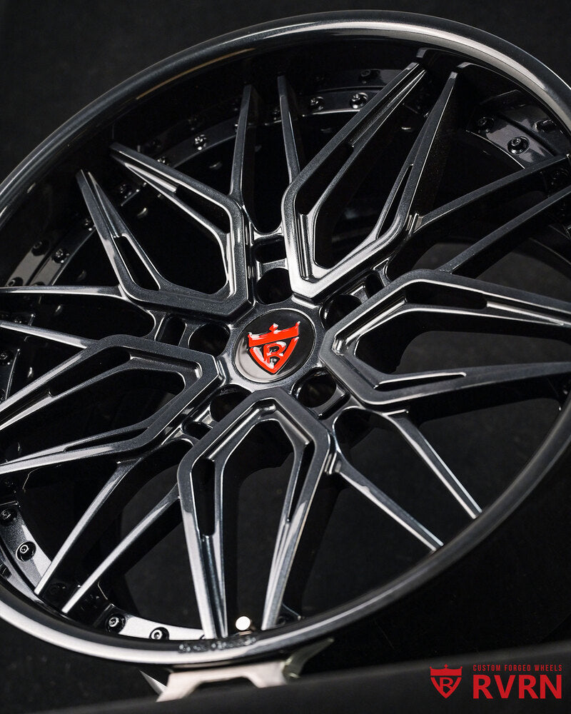 Rear 21x12 custom forged wheel for Corvette C8 Z51 - RVRN RV-T081