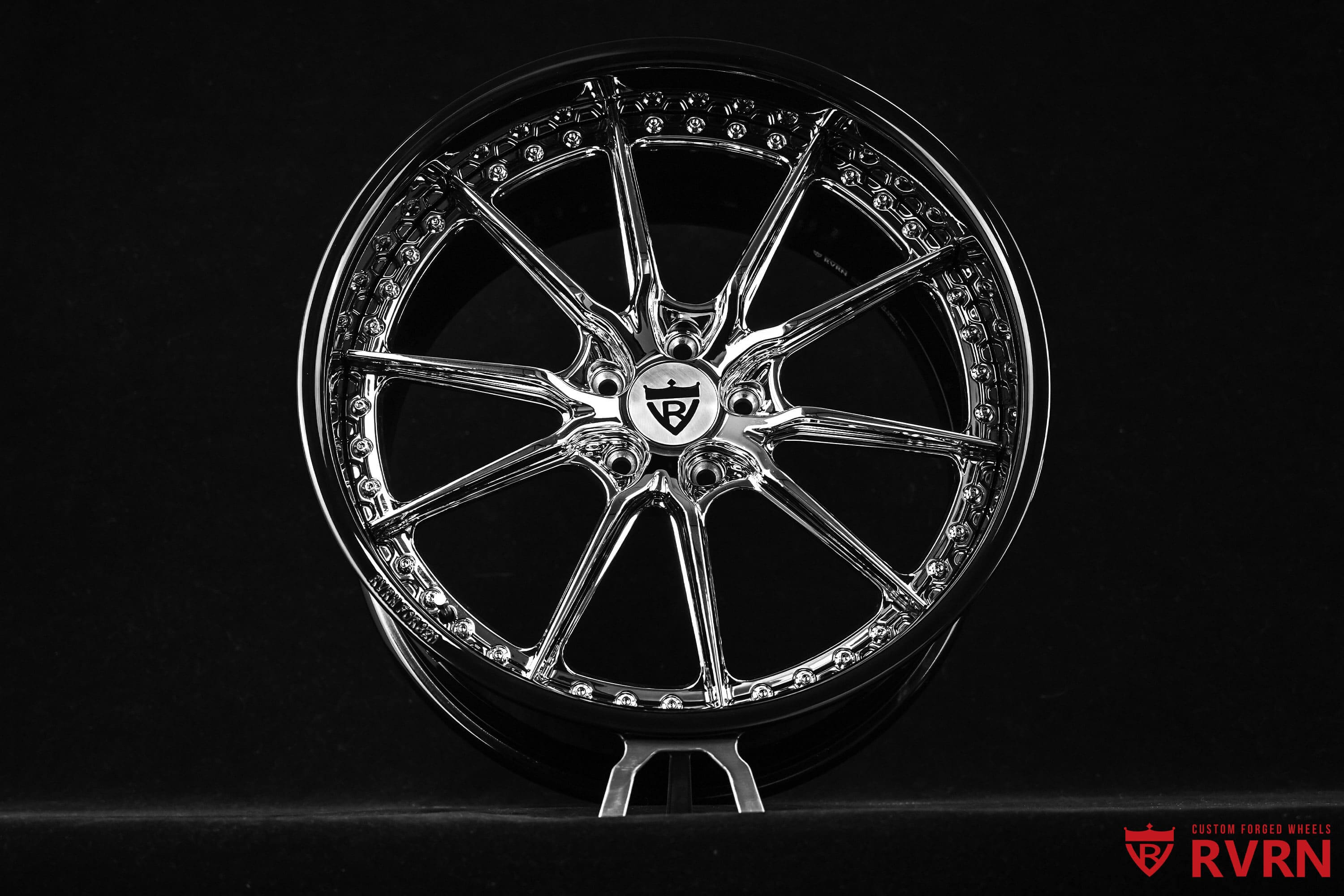 2020 Mercedes C43 AMG Custom Chrome Deep Dish Wheels: RV-DC05 20Inch ...