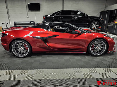 2024 Corvette Rims 2024 Corvette C8 Z06 with Chrome Forged Wheels – RVRN WHEELS