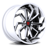CUSTOM FORGED 2-PIECE WHEELS: RV-DC06 in sleek design showcasing custom directional features and finish.