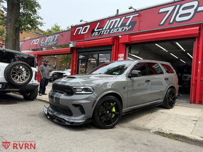 Barrel finish detail of custom RV-DC19 forged wheel for 2021 Durango SRT Hellcat, 22x10.5 fitment