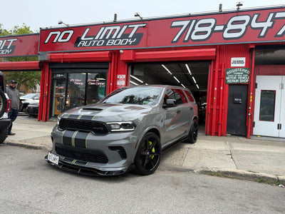 Hardware and machining detail of RV-DC19 forged wheel, 22x10.5 sizing, custom 2-piece construction