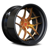 CUSTOM 2-PIECE FORGED CONCAVE WHEELS: RV-DR08D STEP LIP