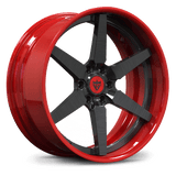 CUSTOM FORGED 2-PIECE 6 SPOKE WHEELS: RV-DF14