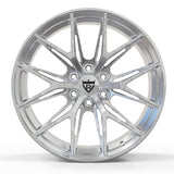 Custom forged monoblock wheel RV-MH051, 6 lug, aerospace-grade aluminum, designed for Dodge Viper, chrome finish.