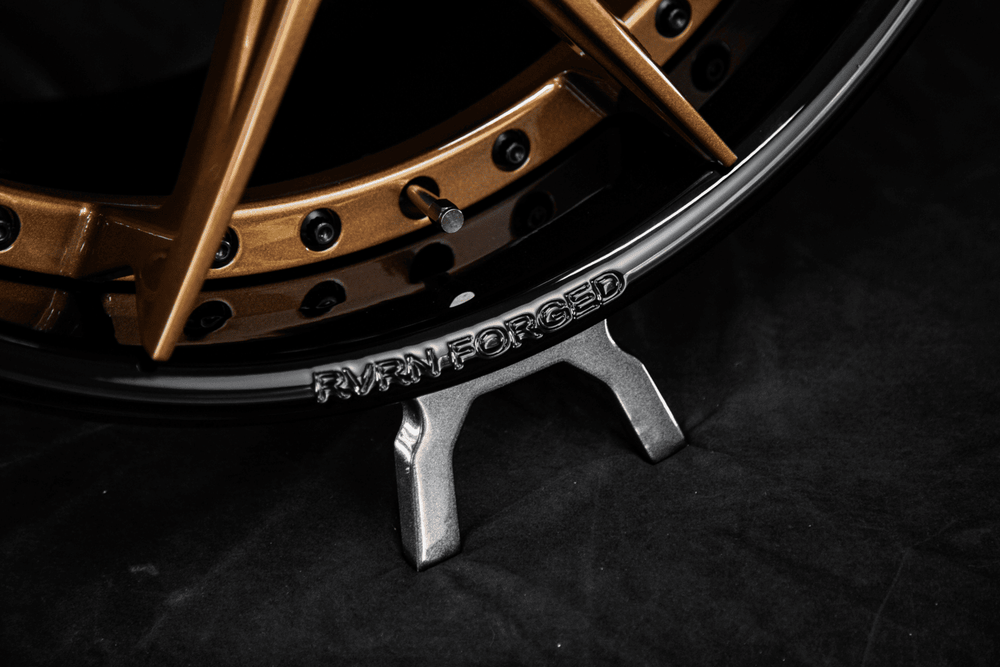 	Deep dish Mustang rims, 2-piece forged by RVRN Wheels, 2024 GT build