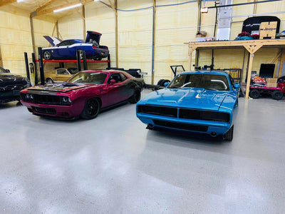 Forged wheel finish detail on 2022 Dodge Challenger Hellcat, carbon fiber style appearance, design your own wheels option