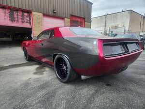 2022 Dodge Challenger SRT Hellcat Redeye with custom staggered forged wheels, front 20x9.5 rear 20x11, design your own wheels