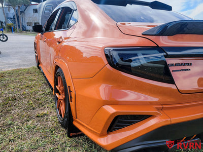 Brake clearance detail on forged wheels for Subaru WRX Limited, performance fitment with 18x8.5 custom wheels