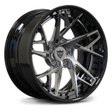 RV-DS74: CUSTOM FORGED 2-PIECE GOLD WHEELS