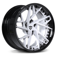 RV-DS74: CUSTOM FORGED 2-PIECE GOLD WHEELS