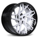 RV-DS74: CUSTOM FORGED 2-PIECE GOLD WHEELS