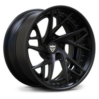 RV-DS74: CUSTOM FORGED 2-PIECE GOLD WHEELS