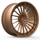 RV-DA01 satin bronze multi-spoke wheel for Mercedes-Benz S-Class