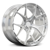 RV-MR05 polished one-piece forged wheel for Mercedes-AMG C63 S