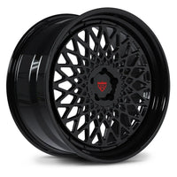 RV-DM03 gloss black deep-dish forged wheel for Mercedes-AMG G63