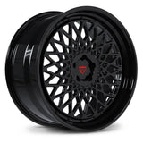 RV-DM03 gloss black deep-dish forged wheel for Mercedes-AMG G63