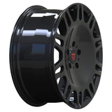 Side angle of RV-MM174 gloss black monoblock wheel for Mercedes G63