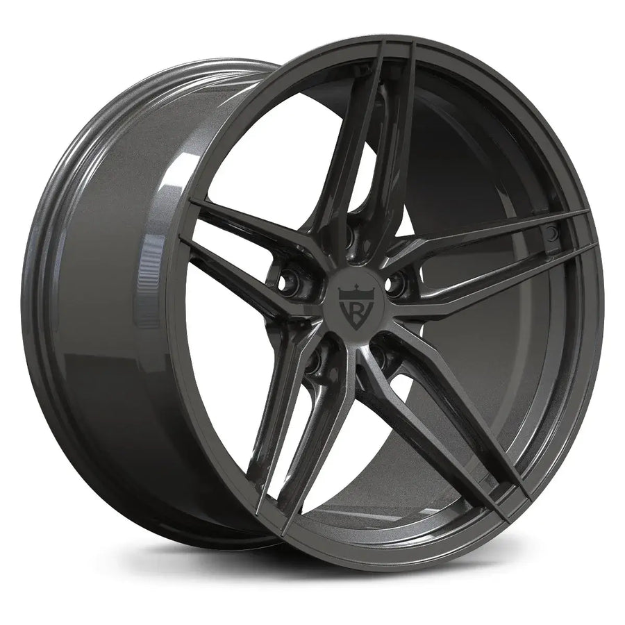 RV-MP03 dark gunmetal gray 5-star performance wheel for Mercedes-AMG E63 S