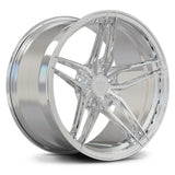 RV-MP03 polished silver lightweight forged wheel for Mercedes-AMG E63 S