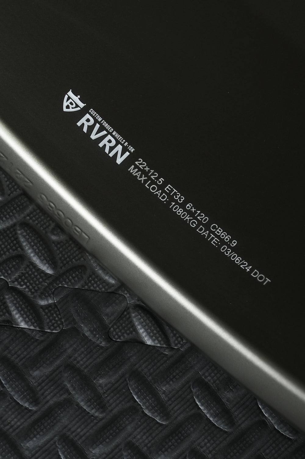 Custom fitment gmc canyon denali wheels 22x11.5 front RV-MR616 matte bronze forged aluminum