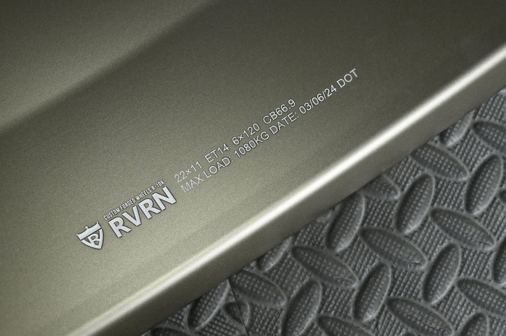 2018 GMC Canyon Denali wheels RV-MR616 forged aluminum 22x11.5 front 24x13.5 rear all matte bronze custom setup