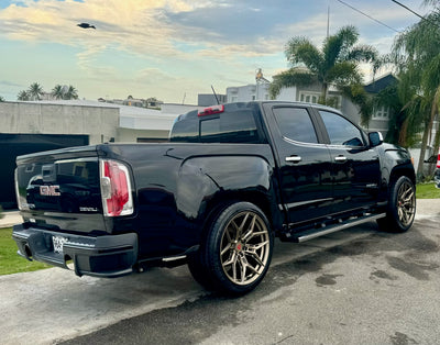 Brake clearance and fitment on custom forged wheels for GMC Canyon Denali, performance truck setup