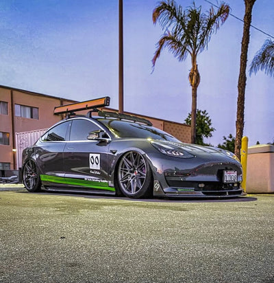 Tesla Model 3 custom forged aftermarket wheels build, design your own wheels with tailored size and finish