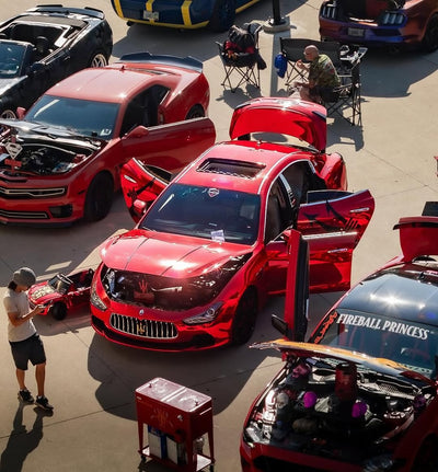 Custom 20 inch forged wheel build for 2016 Maserati Ghibli, staggered setup engineered to customer requirements