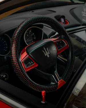 2-piece forged wheel hardware detail on Maserati Ghibli custom wheels, high-strength assembly and craftsmanship