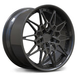 RV-DB418 forged BMW performance wheel in gunmetal finish with 2-piece mesh design