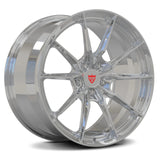 22 inch staggered forged wheels for Bentley Continental GT, RV-MB082 fully polished rims.