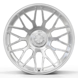 RV-MC26 brushed 1-piece forged wheel with deep-concave Y-spoke design for Chevrolet Corvette C8