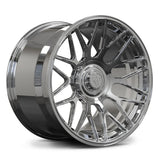RV-MC26 chrome forged wheel with deep-concave Y-spoke design for Chevrolet Corvette C8
