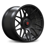 RV-MC26 matte black 1-piece forged wheel with deep-concave Y-spokes for Corvette C8