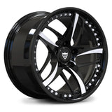 White Spoke Forged Monoblock Wheel RV-MC36 for Corvette C6 Z06 – Custom Street Look