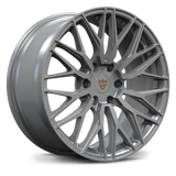 RV-MG122 custom 1-piece forged 6-lug wheel in Gunmetal Gray, featuring a high-load multi-spoke Y-design for premium SUV fitment.
