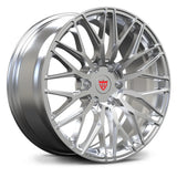 Classic Silver RV-MG122 multi-spoke forged wheels, a proven choice for high-end truck and SUV restorations.