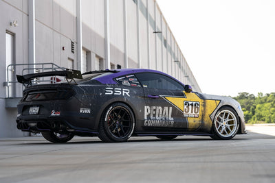 Design your own wheels example: RV-MR08 forged wheels on Mustang GT, custom build