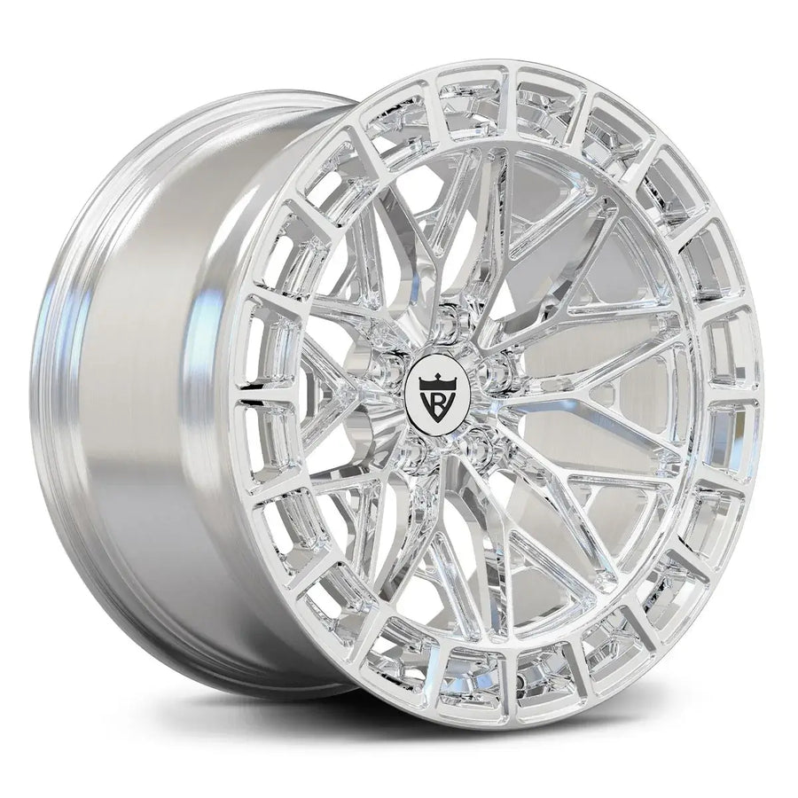 RV-MT26 custom polish forged monoblock wheel for Toyota Supra, 19-inch deep concave mesh design for GR performance.